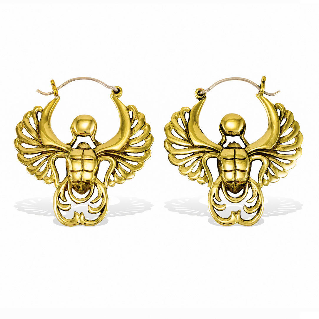 Crowned Scarabs - Silver Posts
