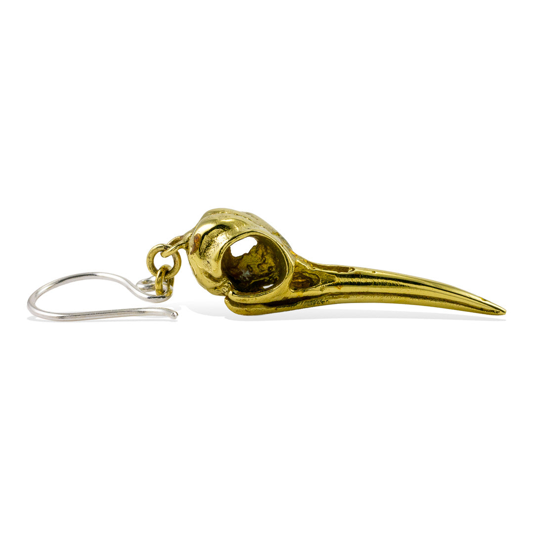 Hummingbird Skulls - Silver Posts