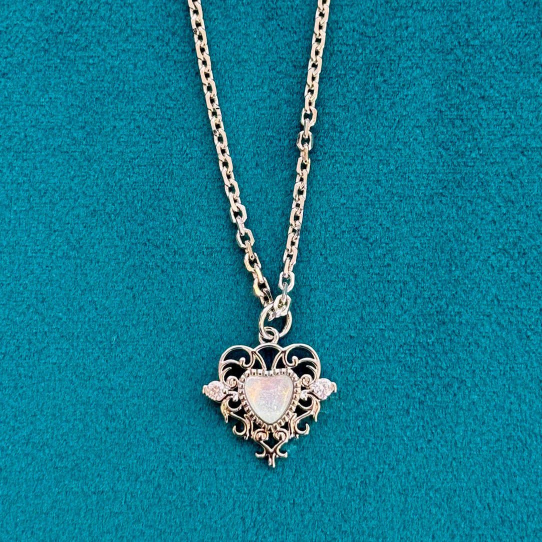 Heart Necklace - Silver