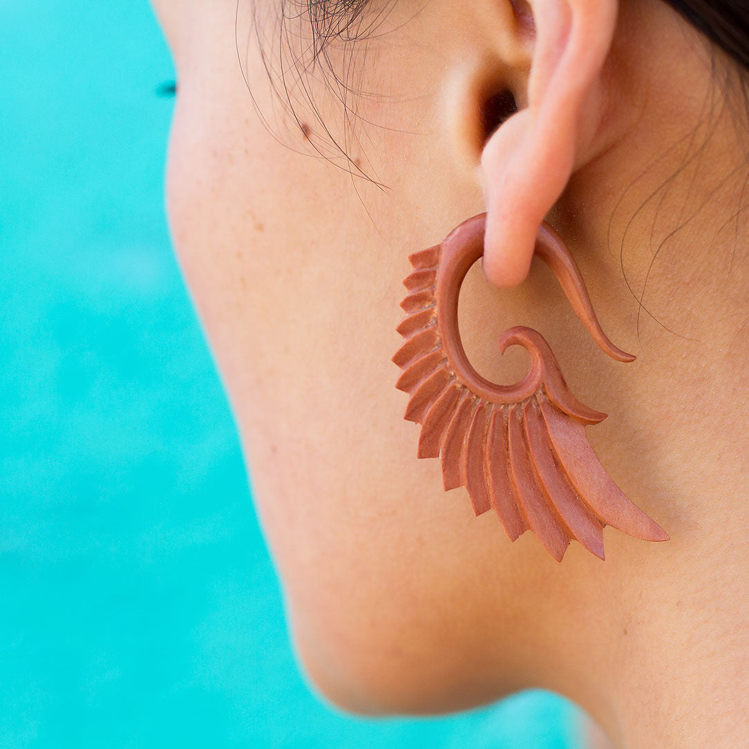 Nava Wings Red - Wood