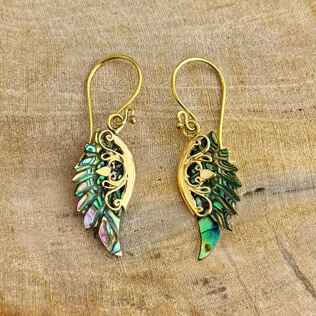 Zolena Mini Feathers - Brass