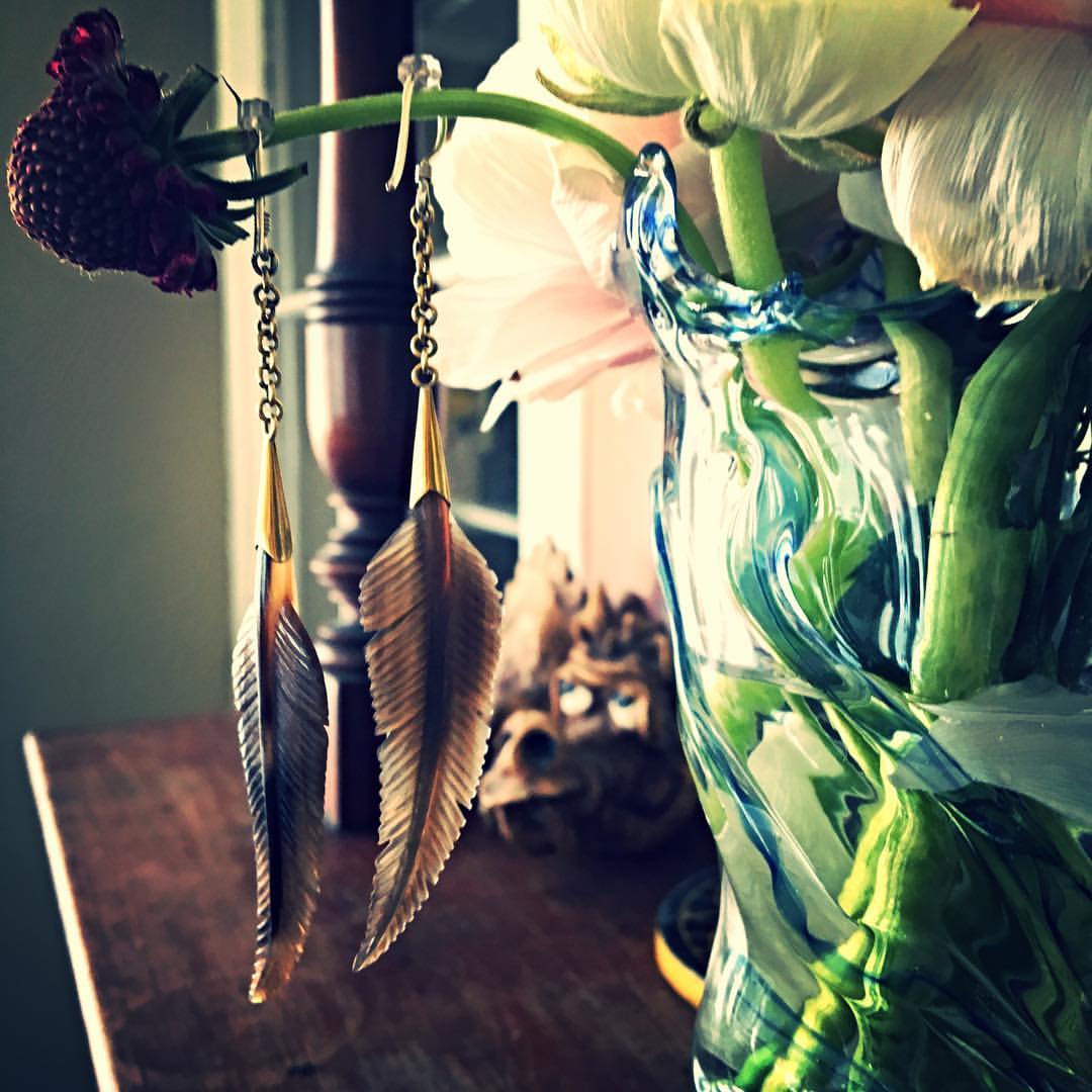 Summer Feathers - Translucent Horn