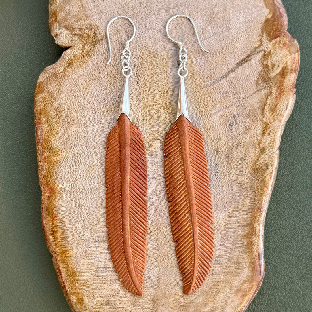 Swaying Feathers - Wood