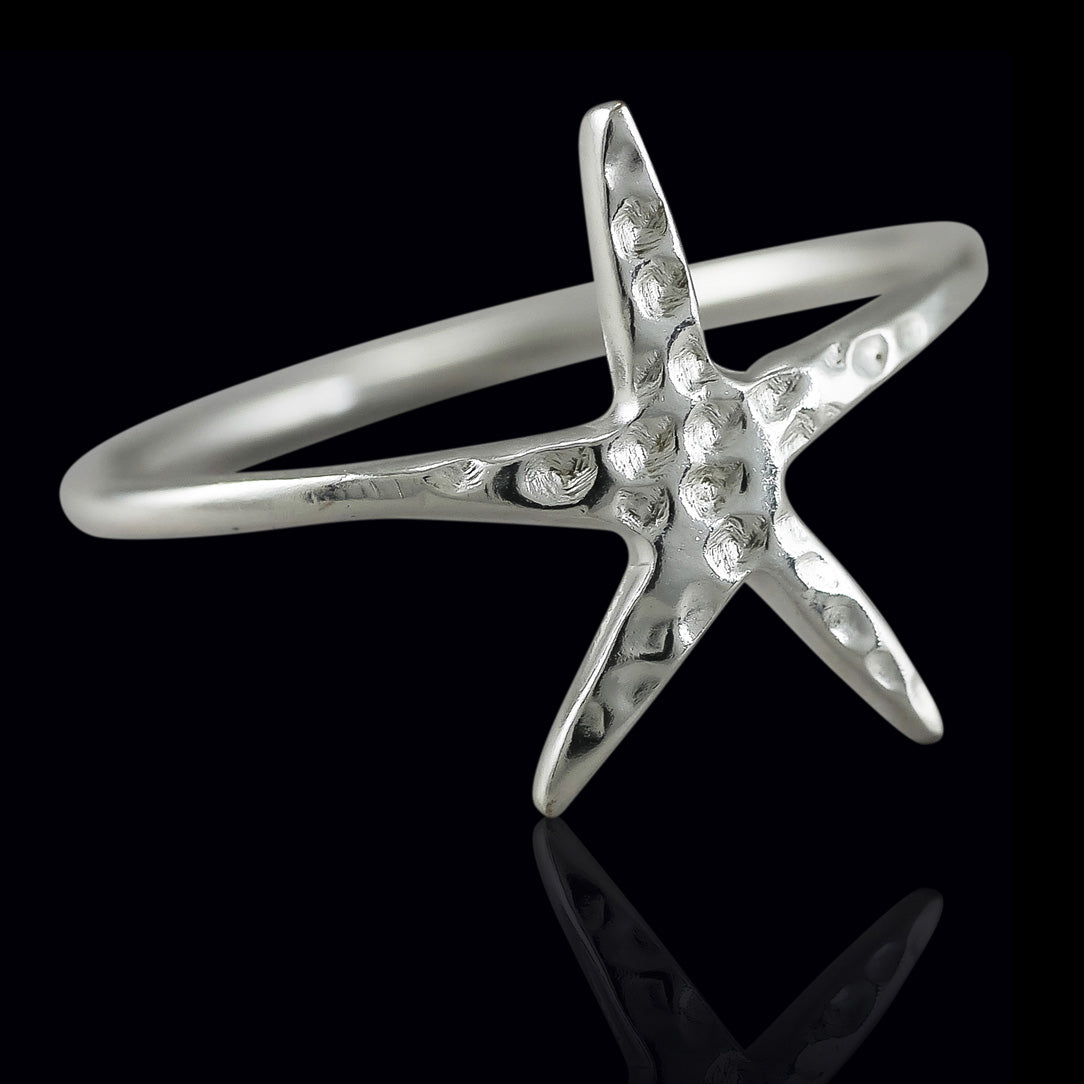 Starfish Ring - Silver
