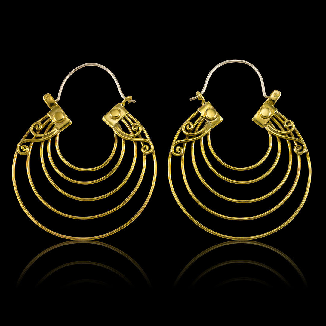Terrace Hoops - Silver Post