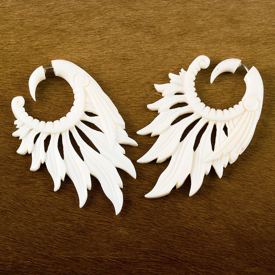 <span>EFB-866<span>: </span></span>Headdress Feathers - Bone