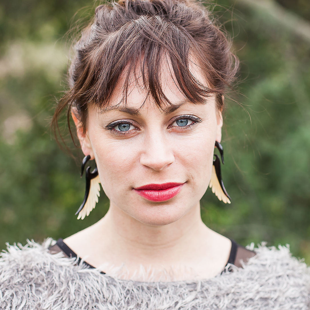 Flared Wings - Horn & Shell