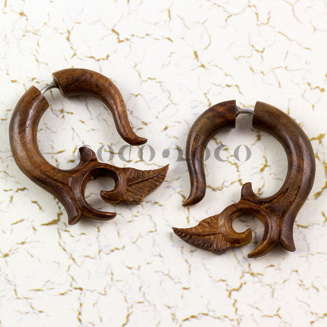 Leaf Tip Curls - Wood