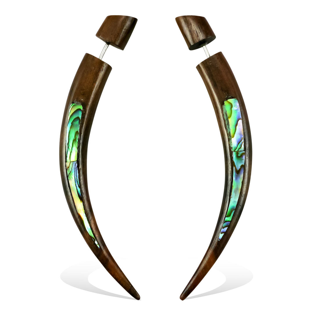 Talons with Abalone - Wood