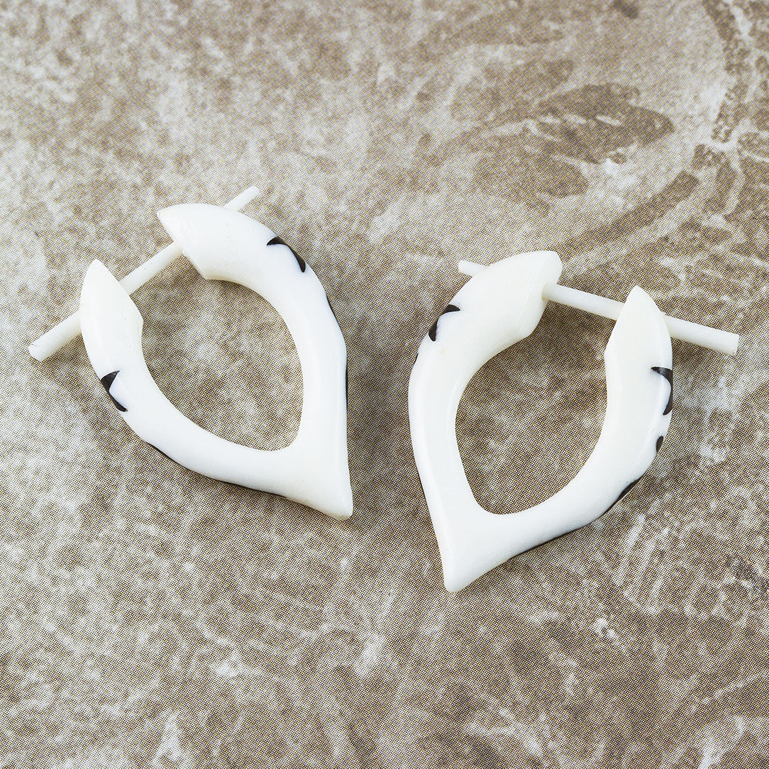 Star Drops - Bone