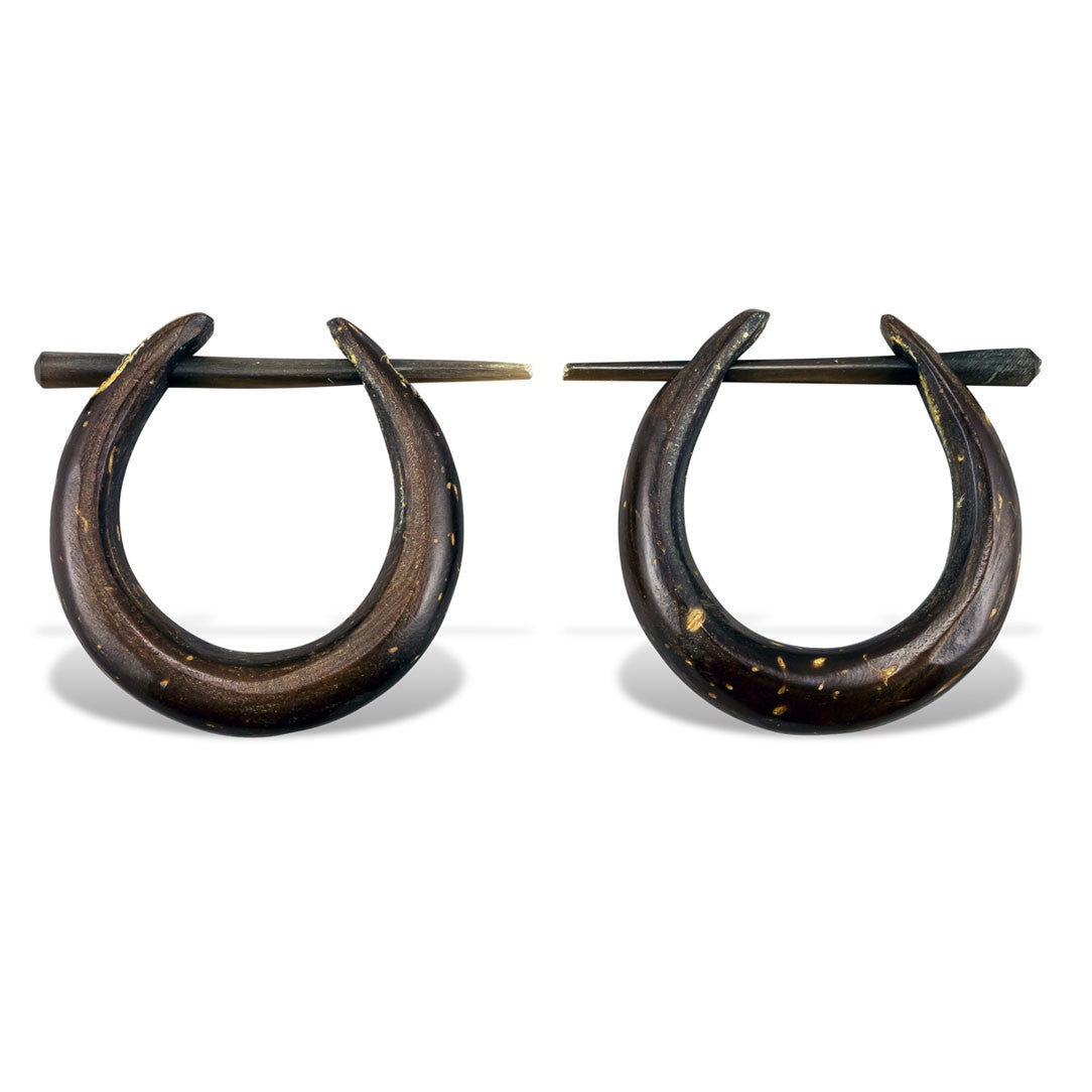 Thin Coco Hoops - Coconut