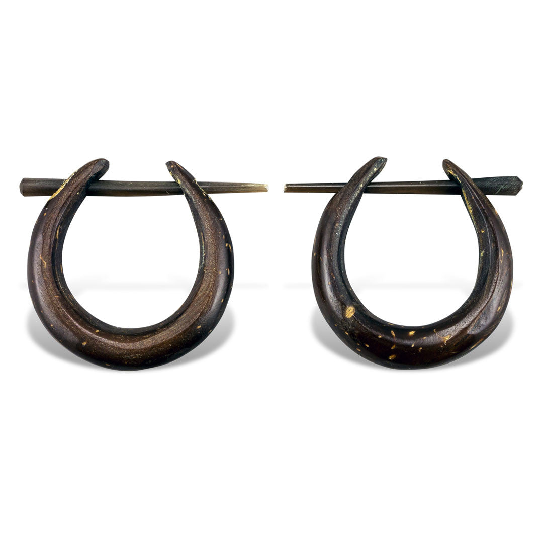 Thin Coco Hoops - Coconut