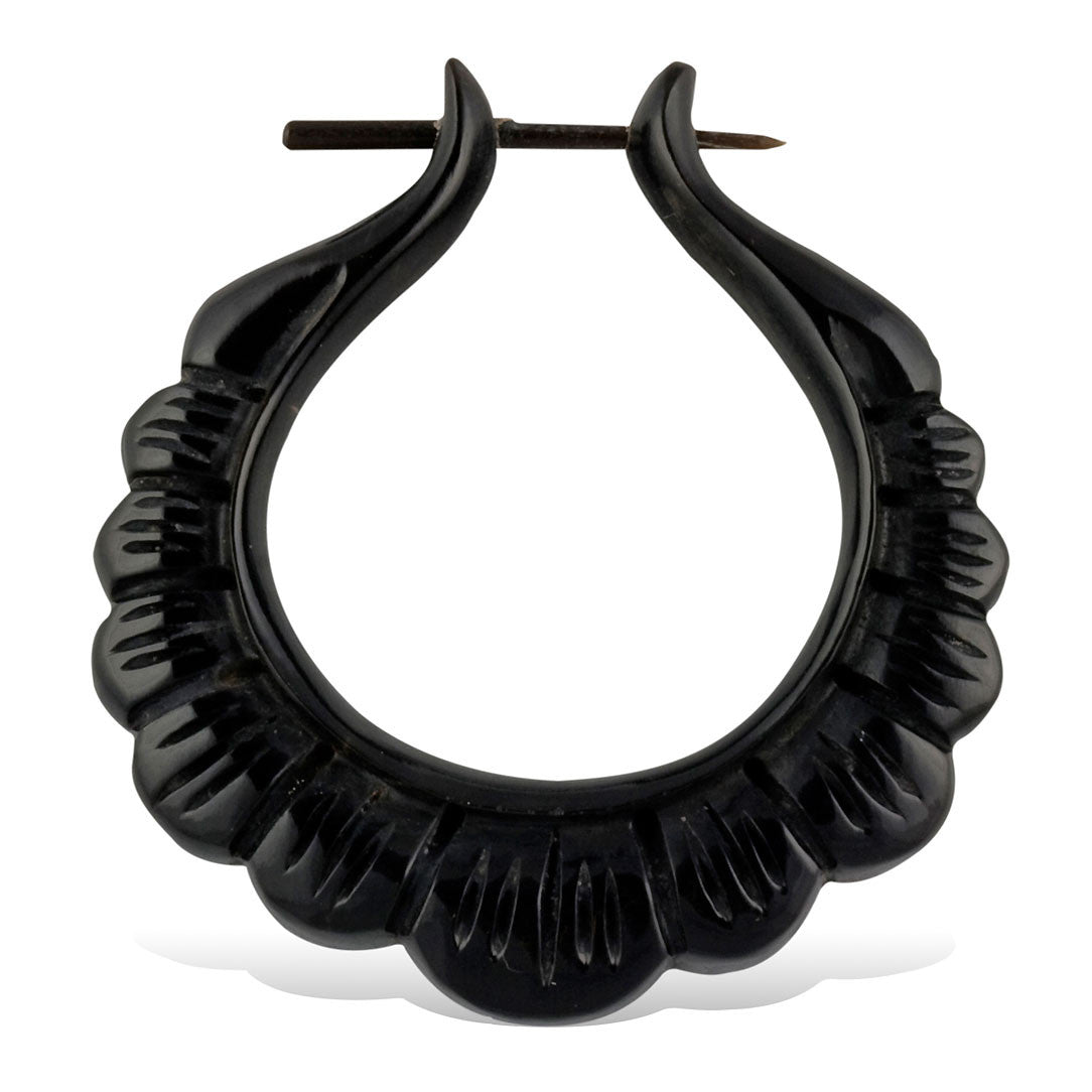 Daisy Hoops - Horn