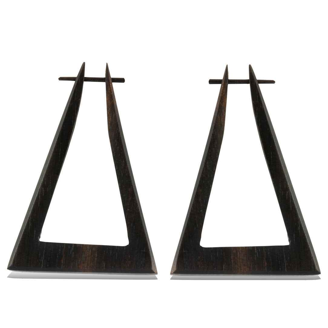 Triangle Hoops - Wood