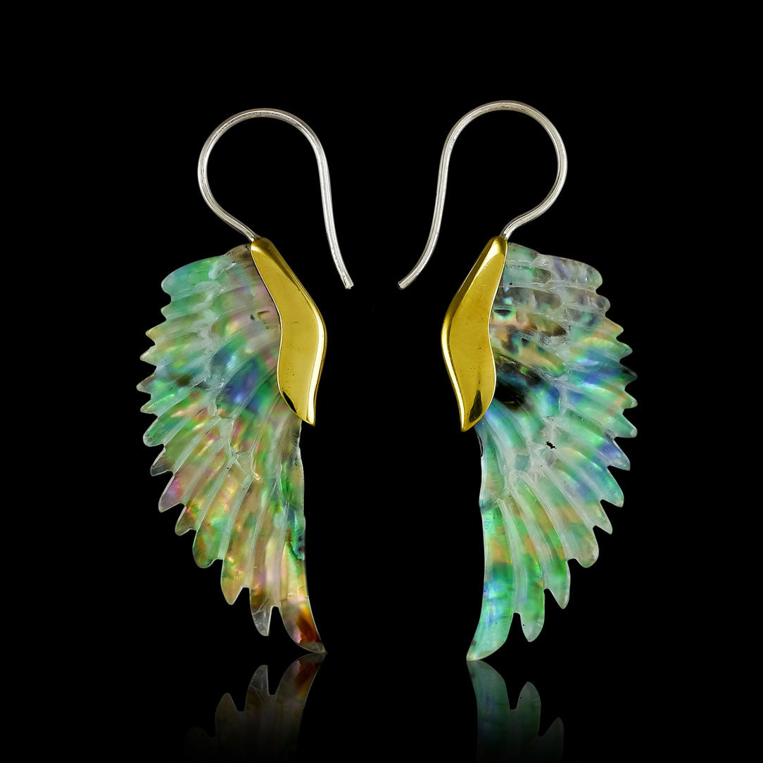 Aquatic Wings - Abalone Shell
