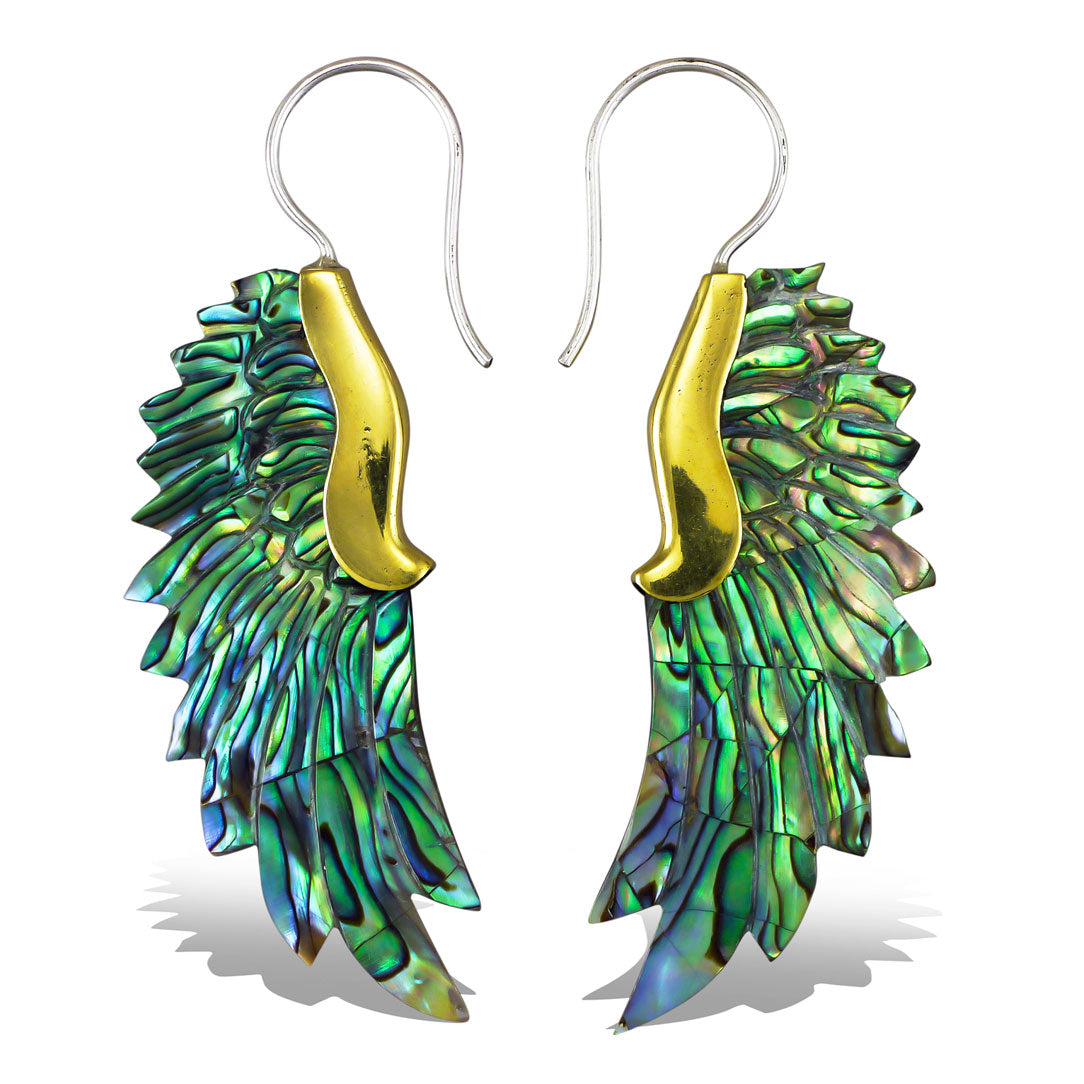 Serenity Swan - Abalone Shell