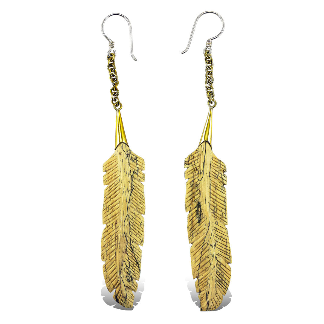 Swaying Feathers - Wood