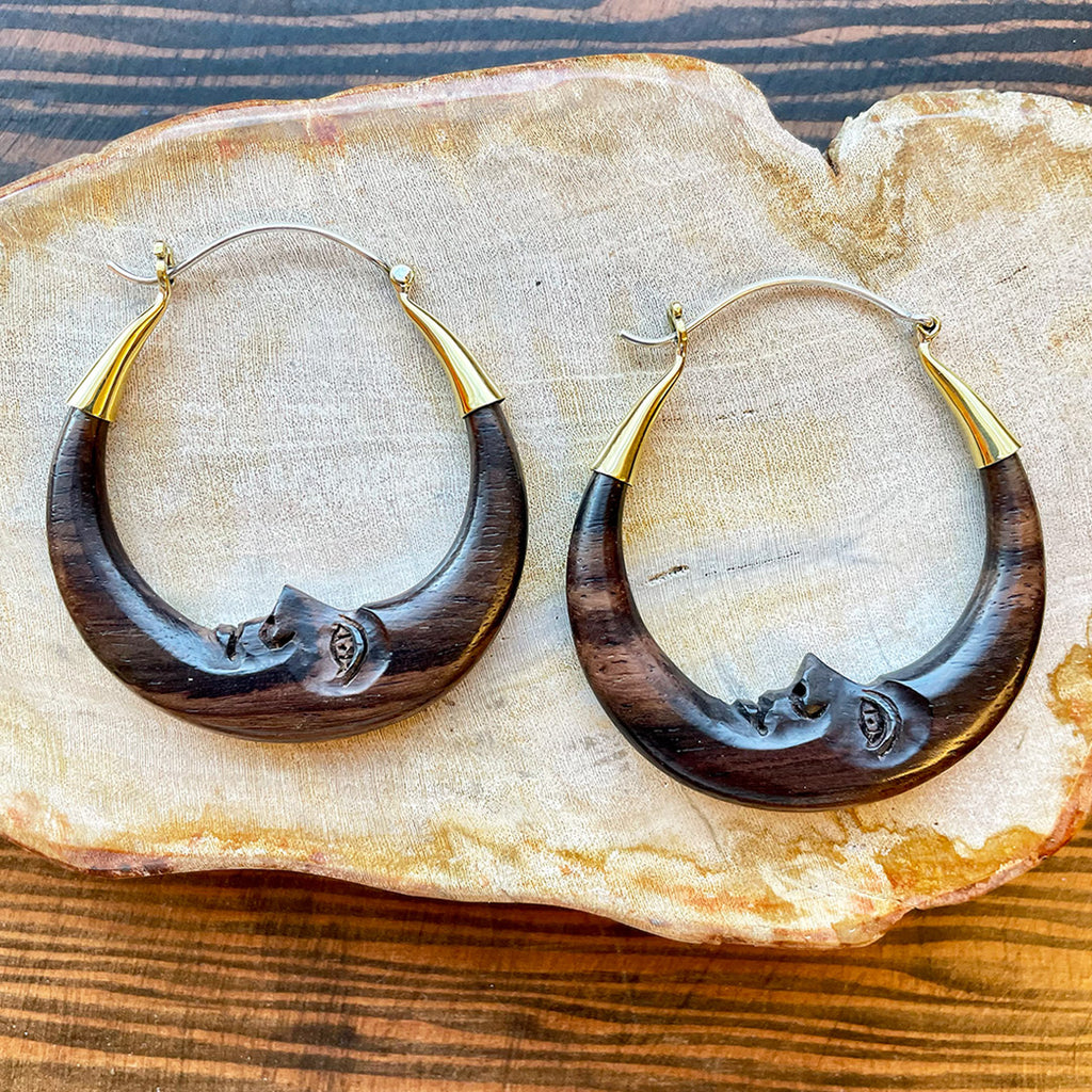 <span>ESW-261<span>: </span></span>Moon Hoops - Wood