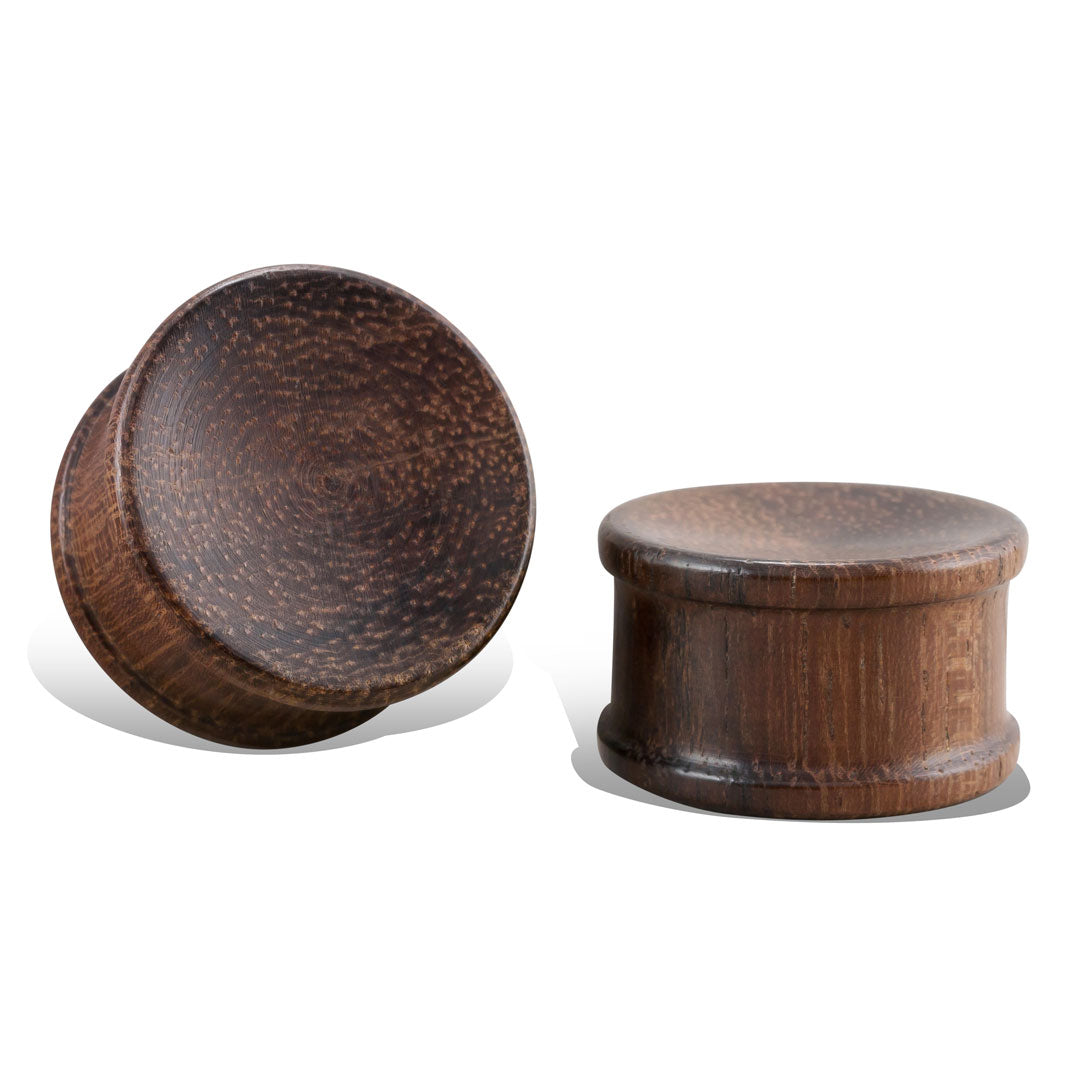 Solid Plugs - Brown Wood