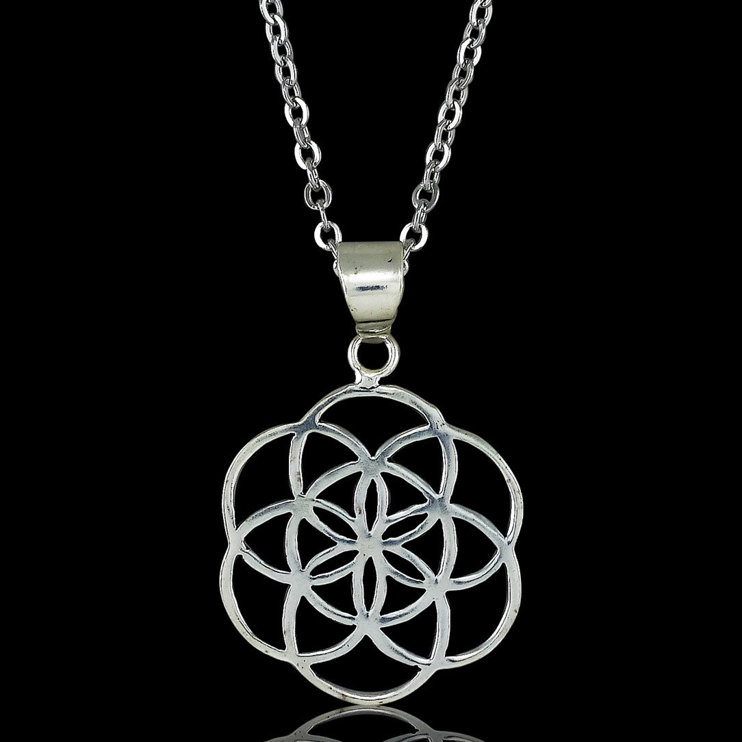 Seed of Life - Silver Pendant