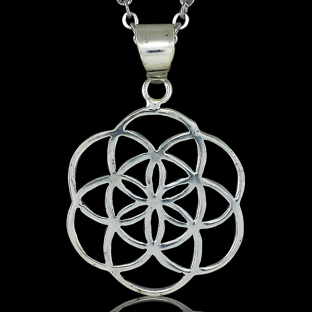 Seed of Life - Silver Pendant