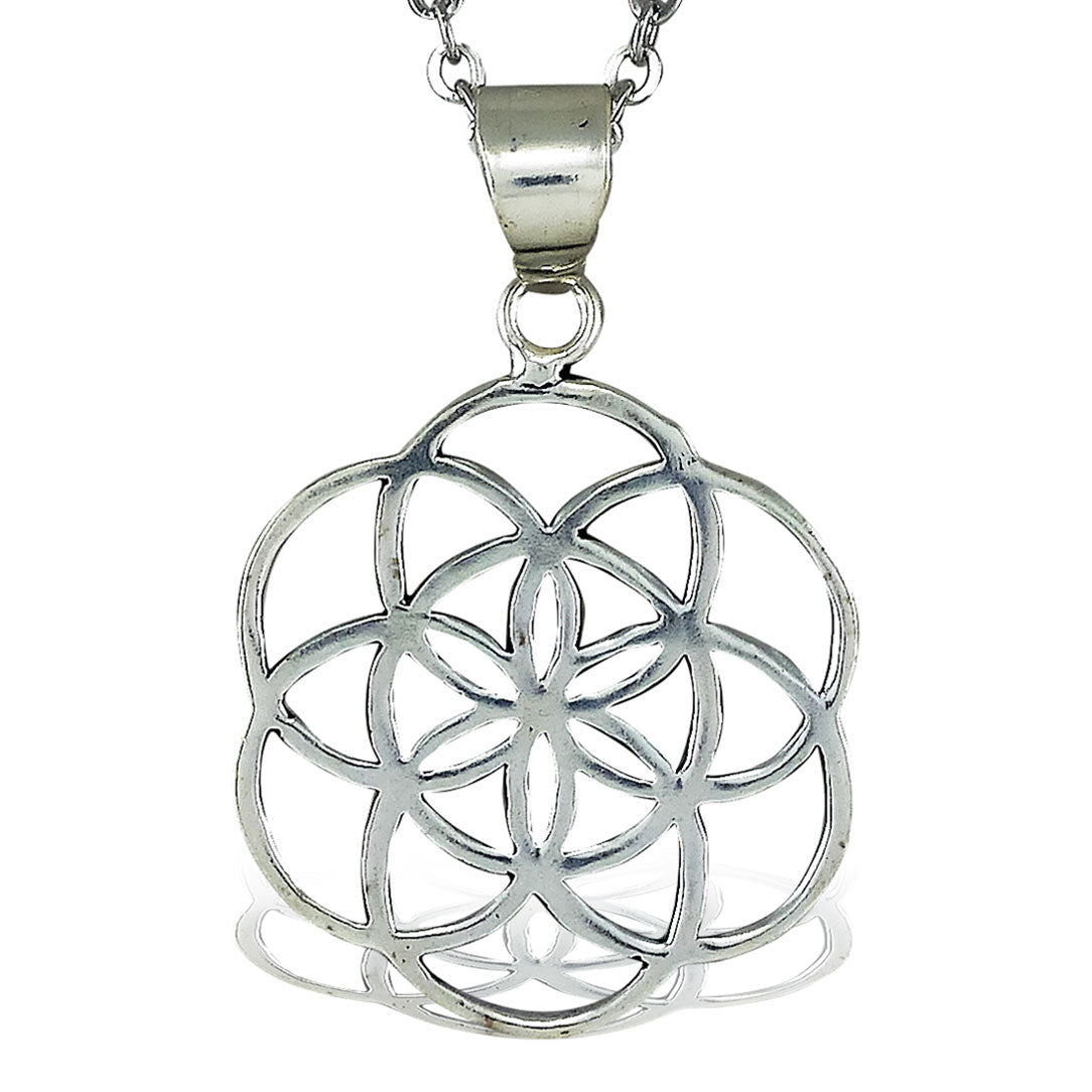 Seed of Life - Silver Pendant