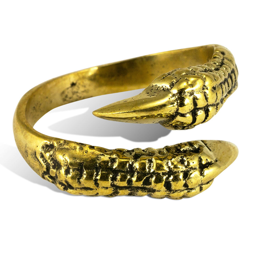 Ravens Claw Ring - Brass