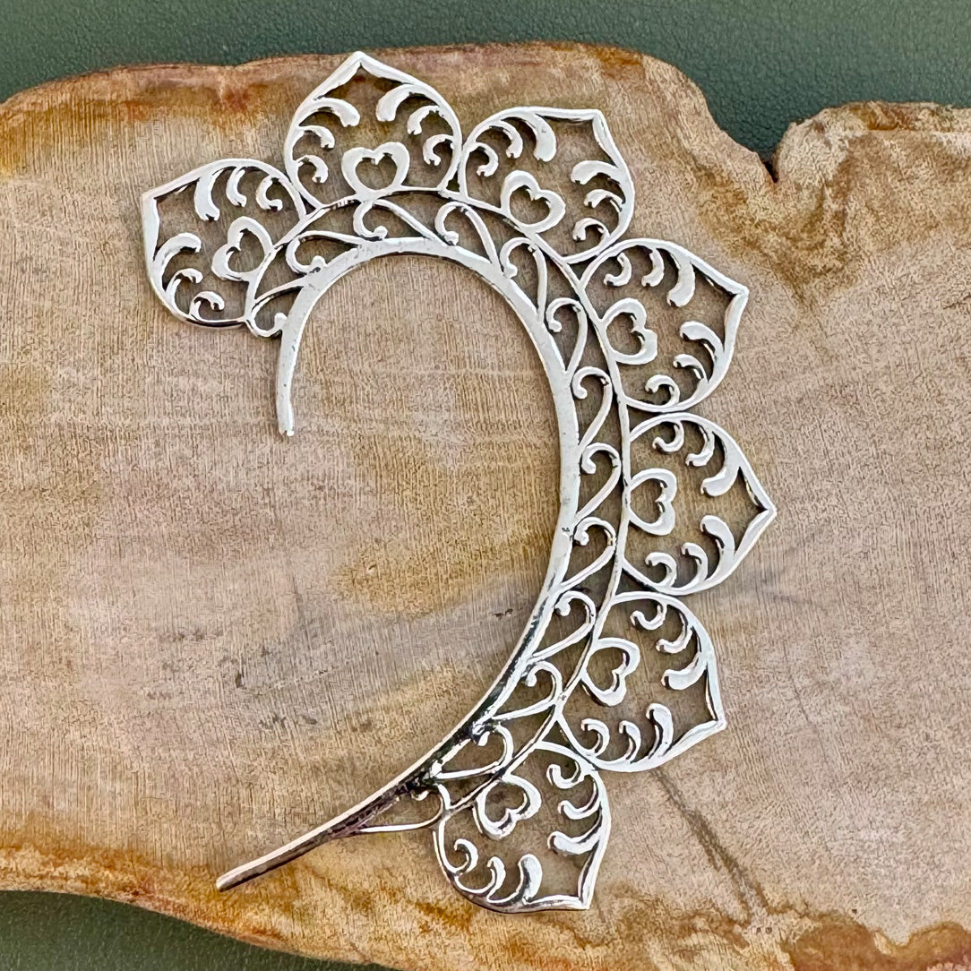 Fiona Ear Cuffs - Silver