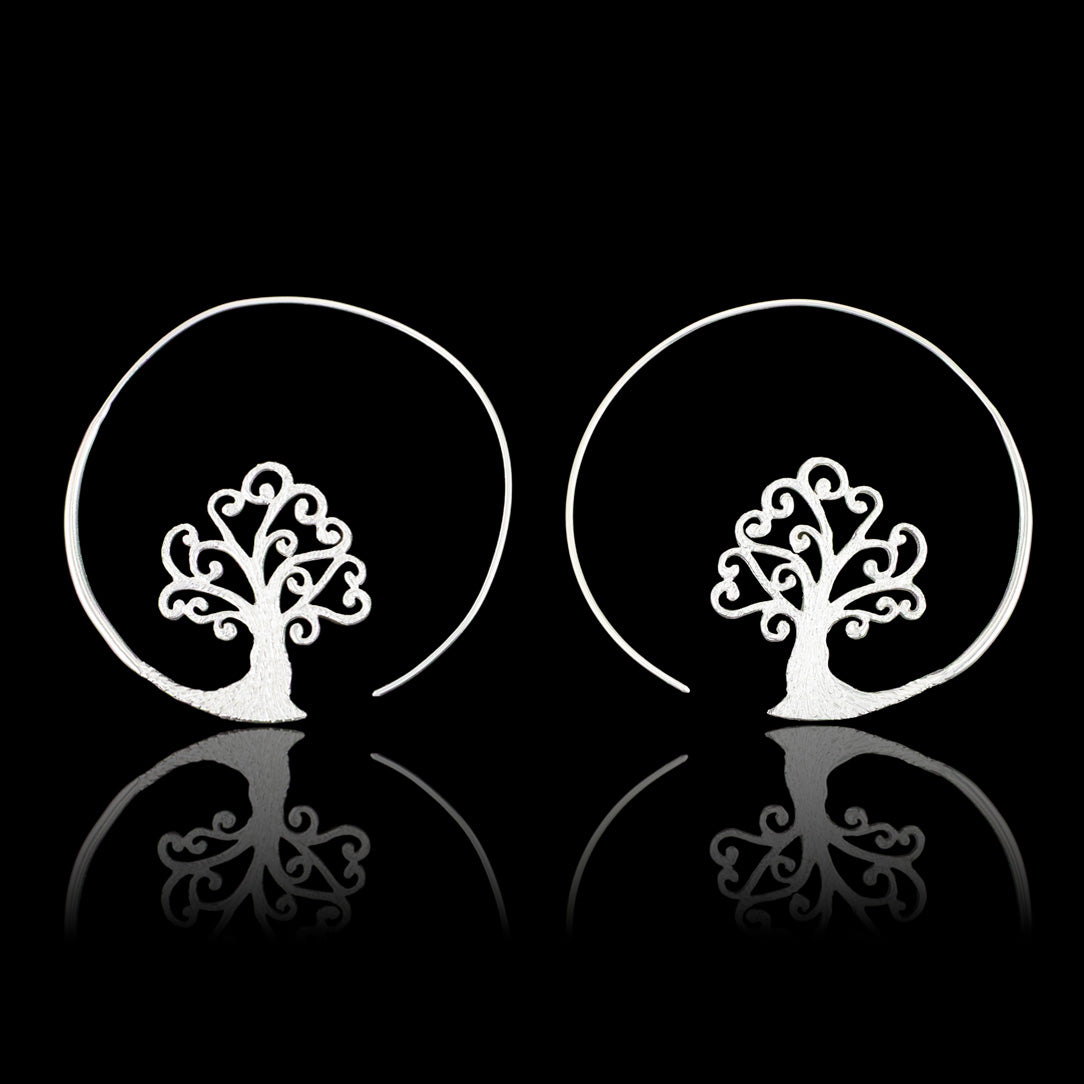 Tree Hoops - Silver Posts