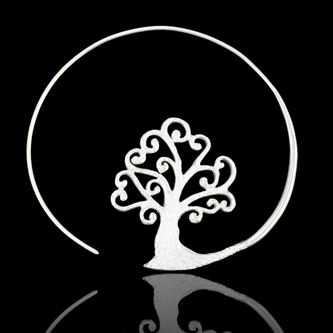 Tree Hoops - Silver Posts