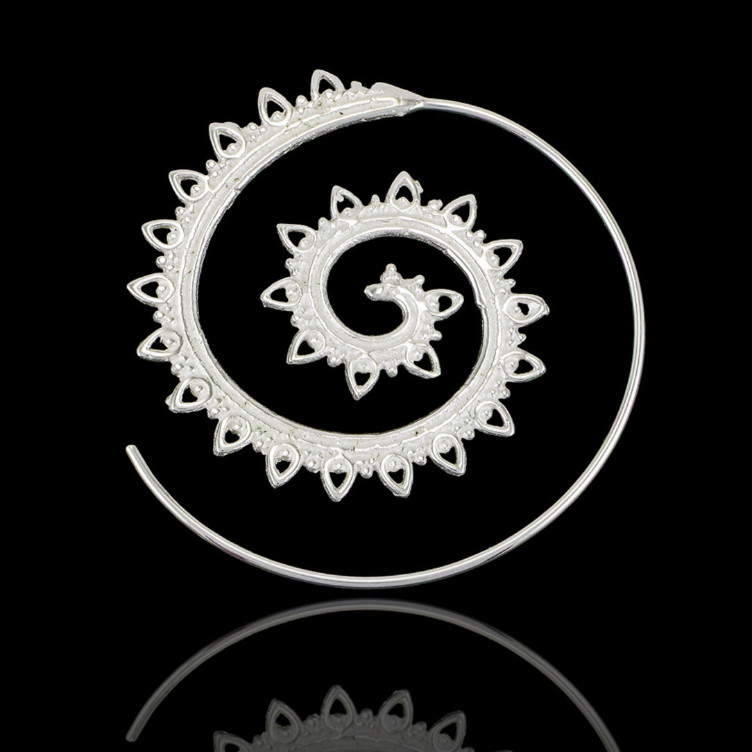 Bohemian Spirals - Silver Posts