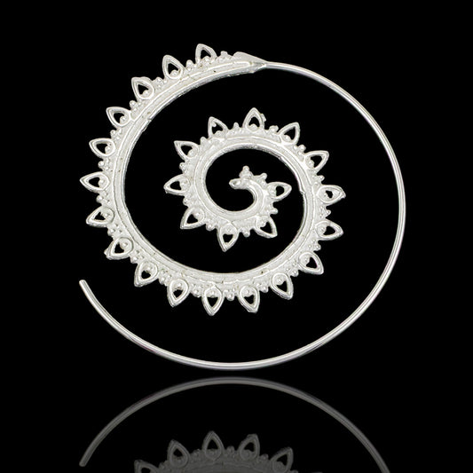 Bohemian Spirals - Silver Posts