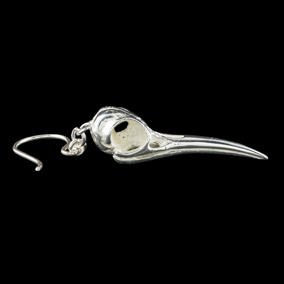 Hummingbird Skulls - Silver Posts