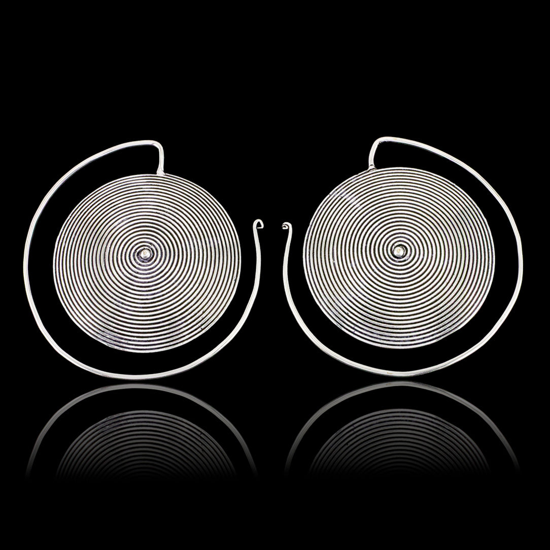 Hawksu Hoops - Silver