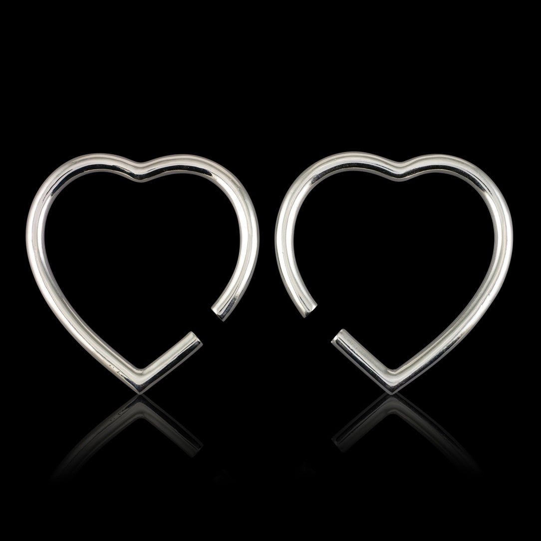 Hearts - Silver