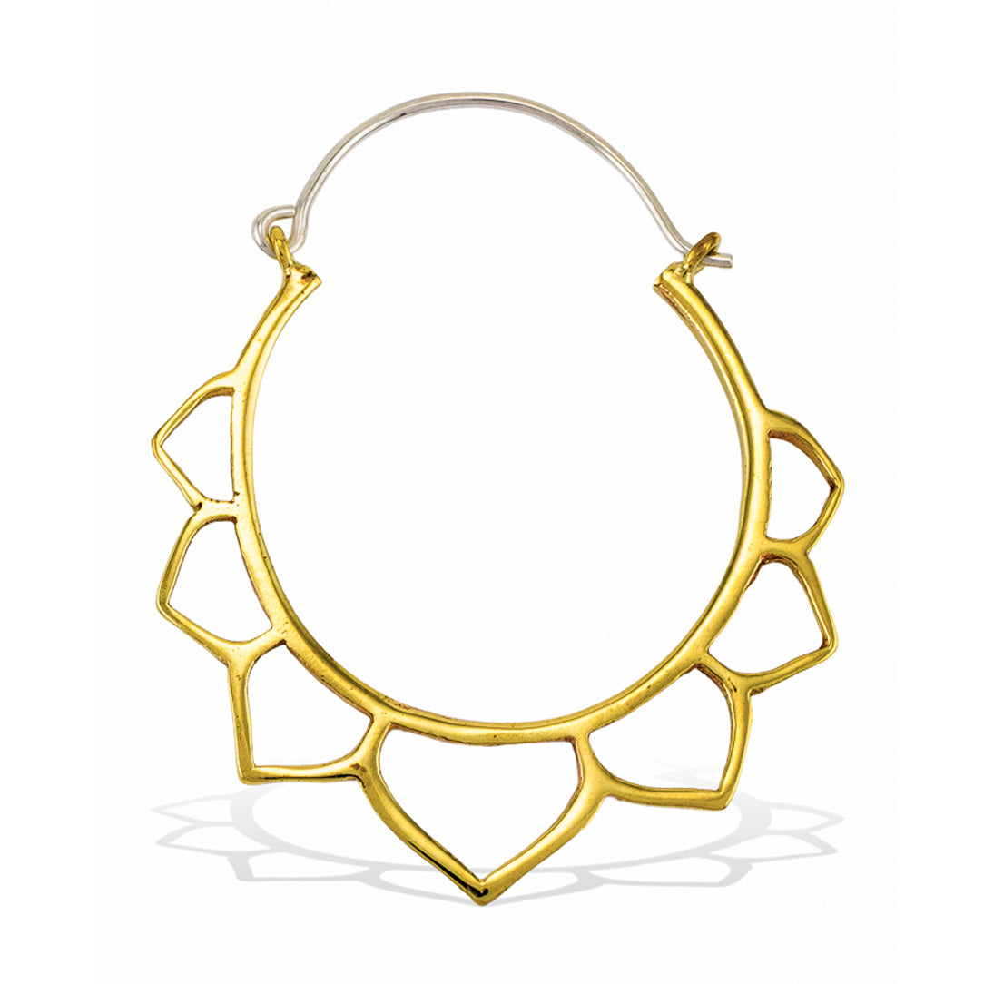 Alma Hoops - Silver Posts