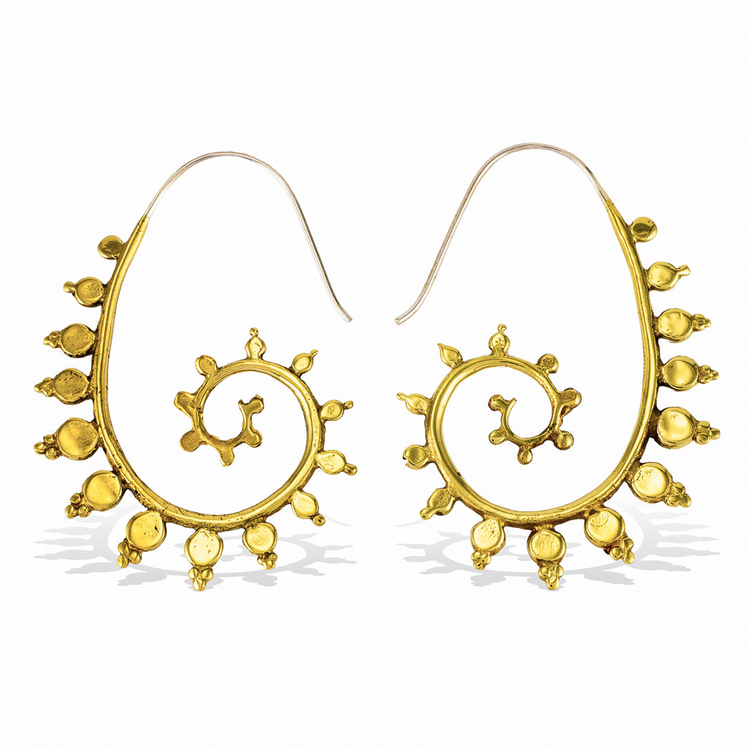 Bakti Curls - Silver Posts