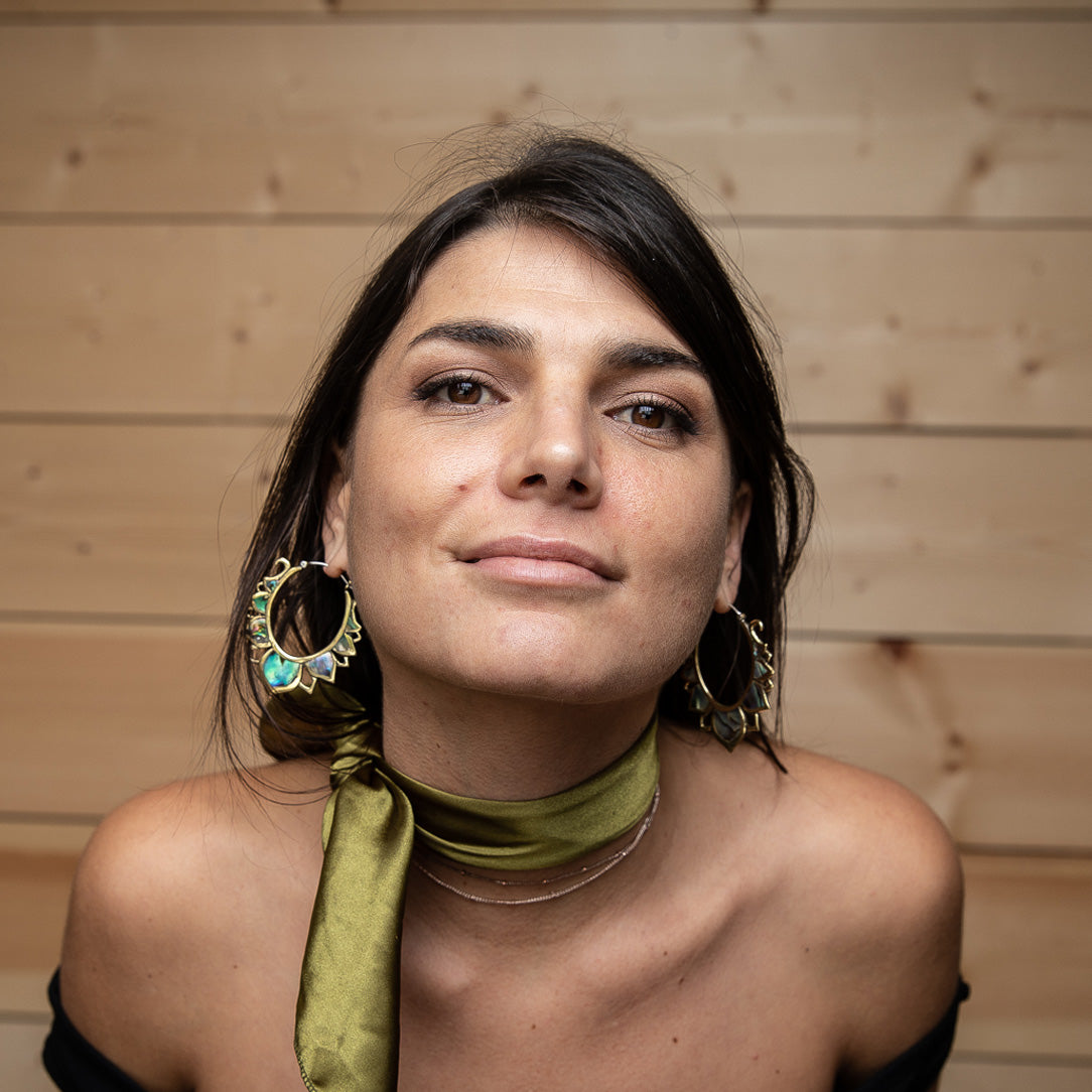 Lotus Drops - Silver Posts