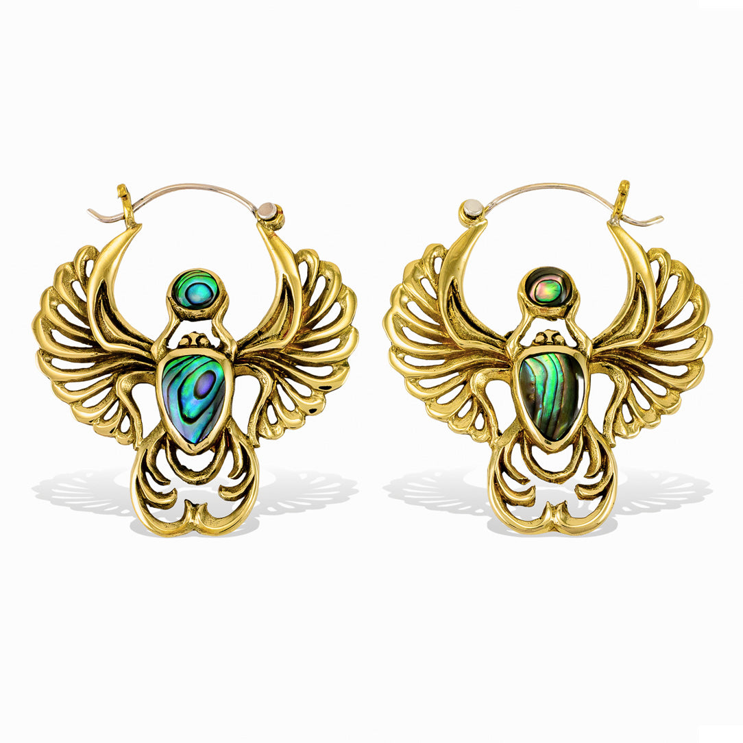 Crowned Scarabs - Silver Posts