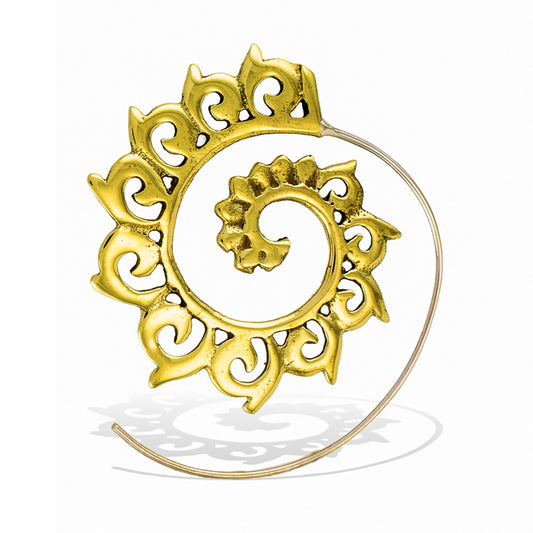 Flowing Spirals - Silver Posts