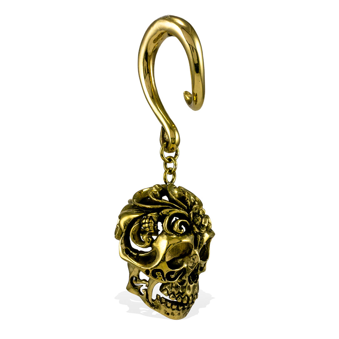 Hanging Skulls - Brass