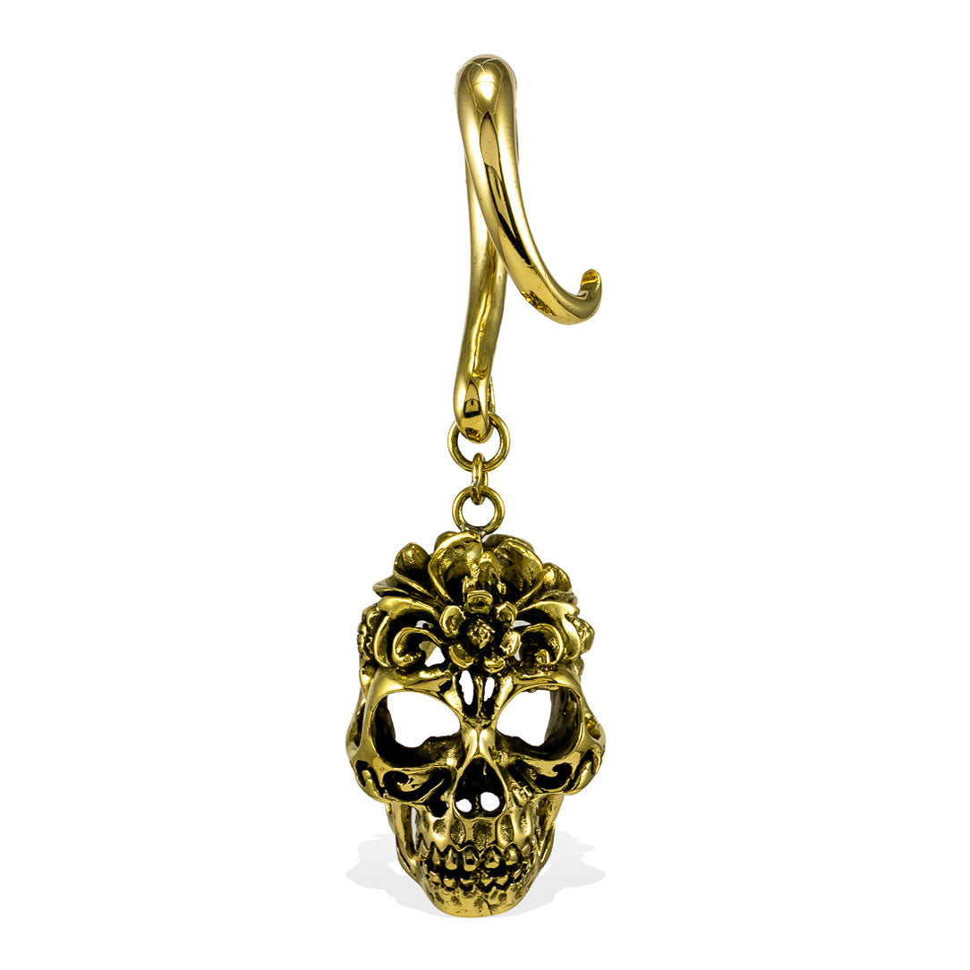 Hanging Skulls - Brass