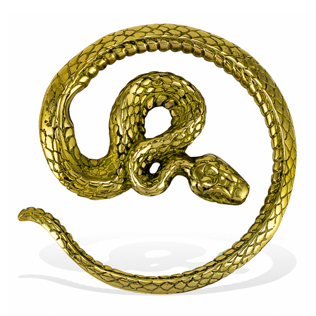 Coiled Snakes - Brass