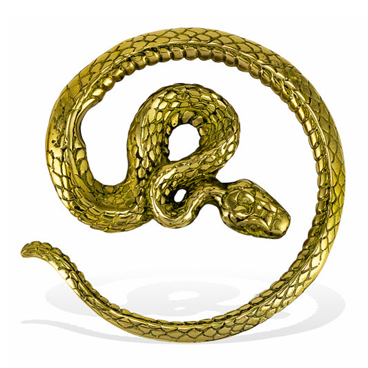 Coiled Snakes - Brass