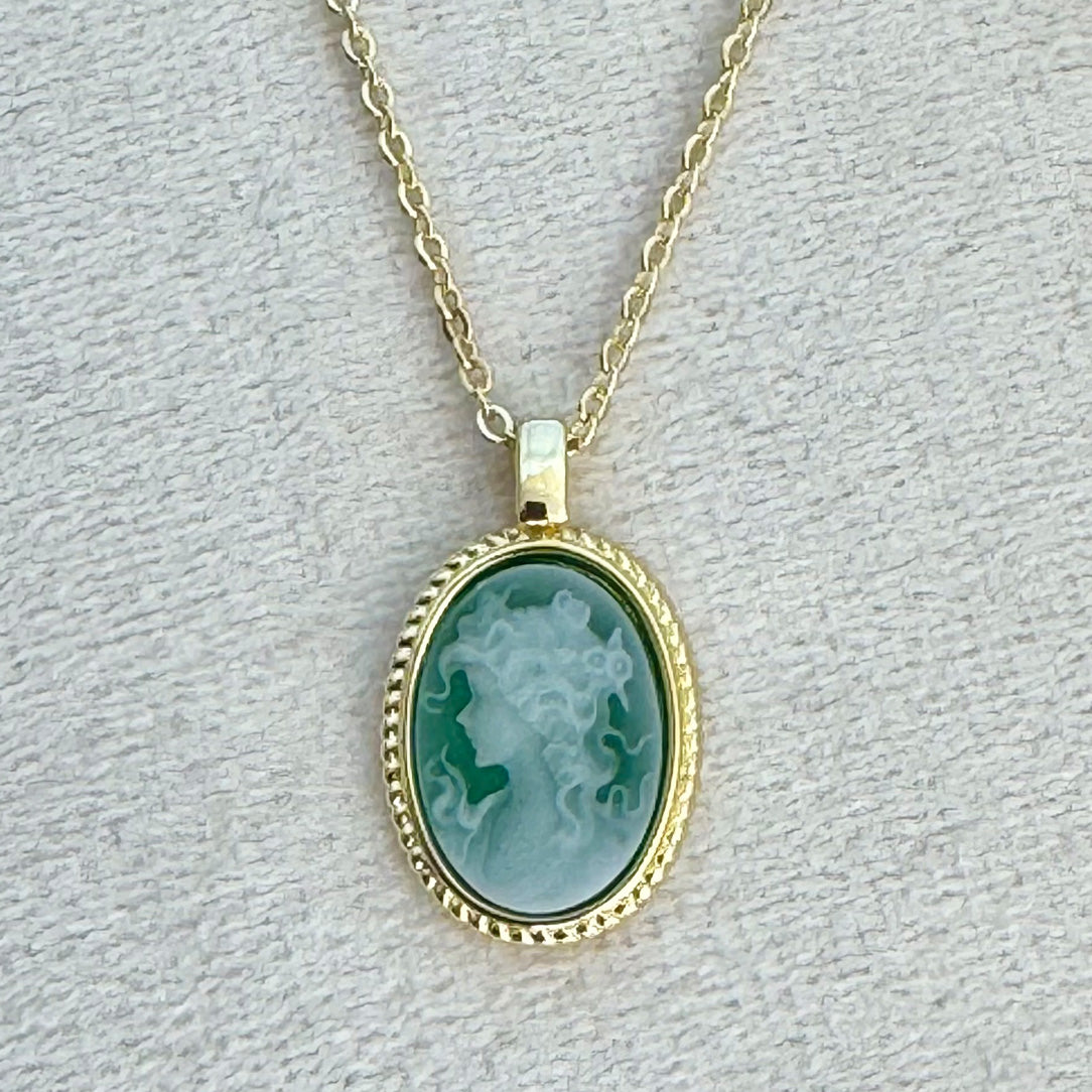 Agustina - Agate Cameo