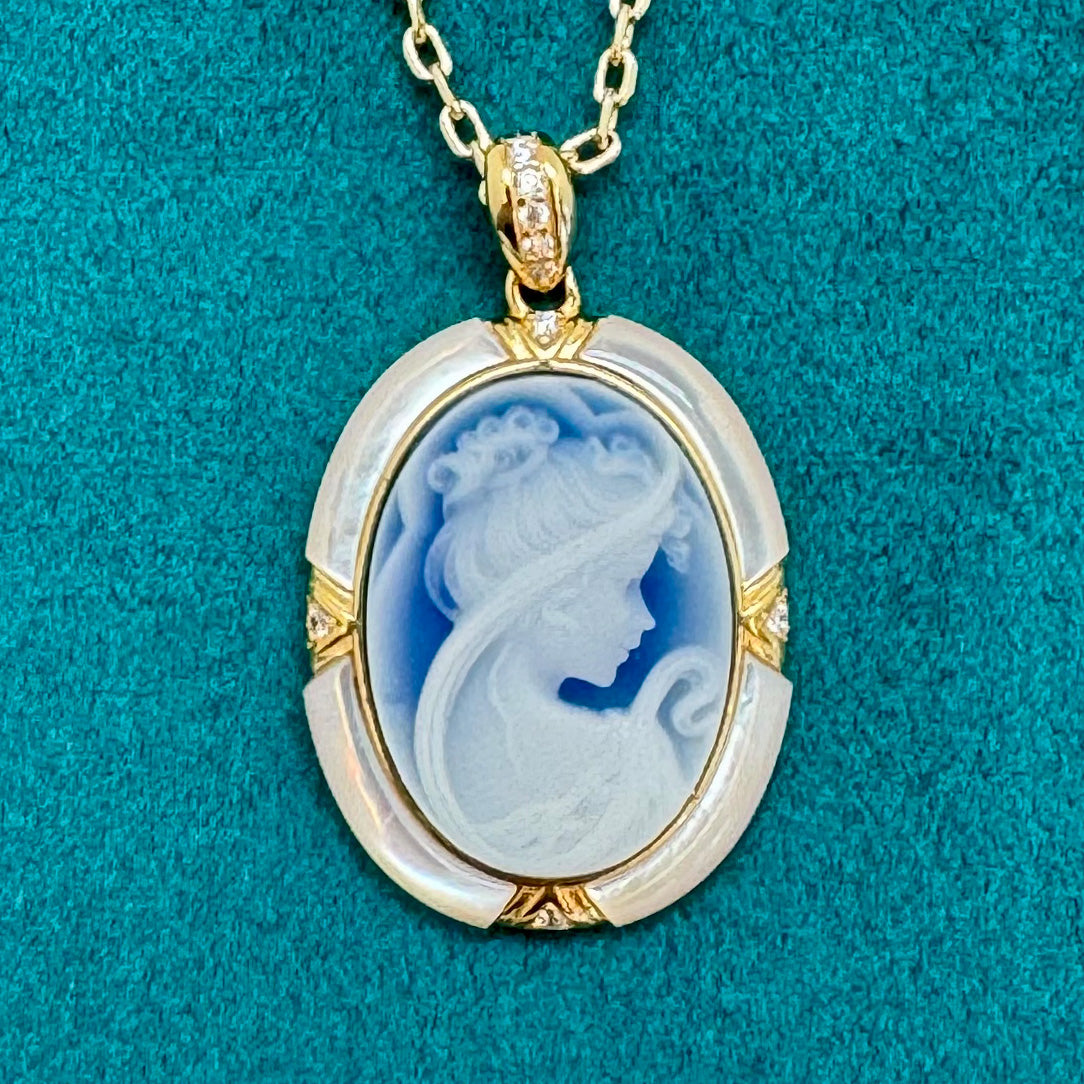 Abigail - Agate Cameo