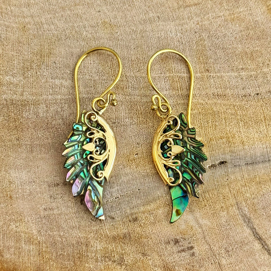 Zolena Mini Feathers - Brass