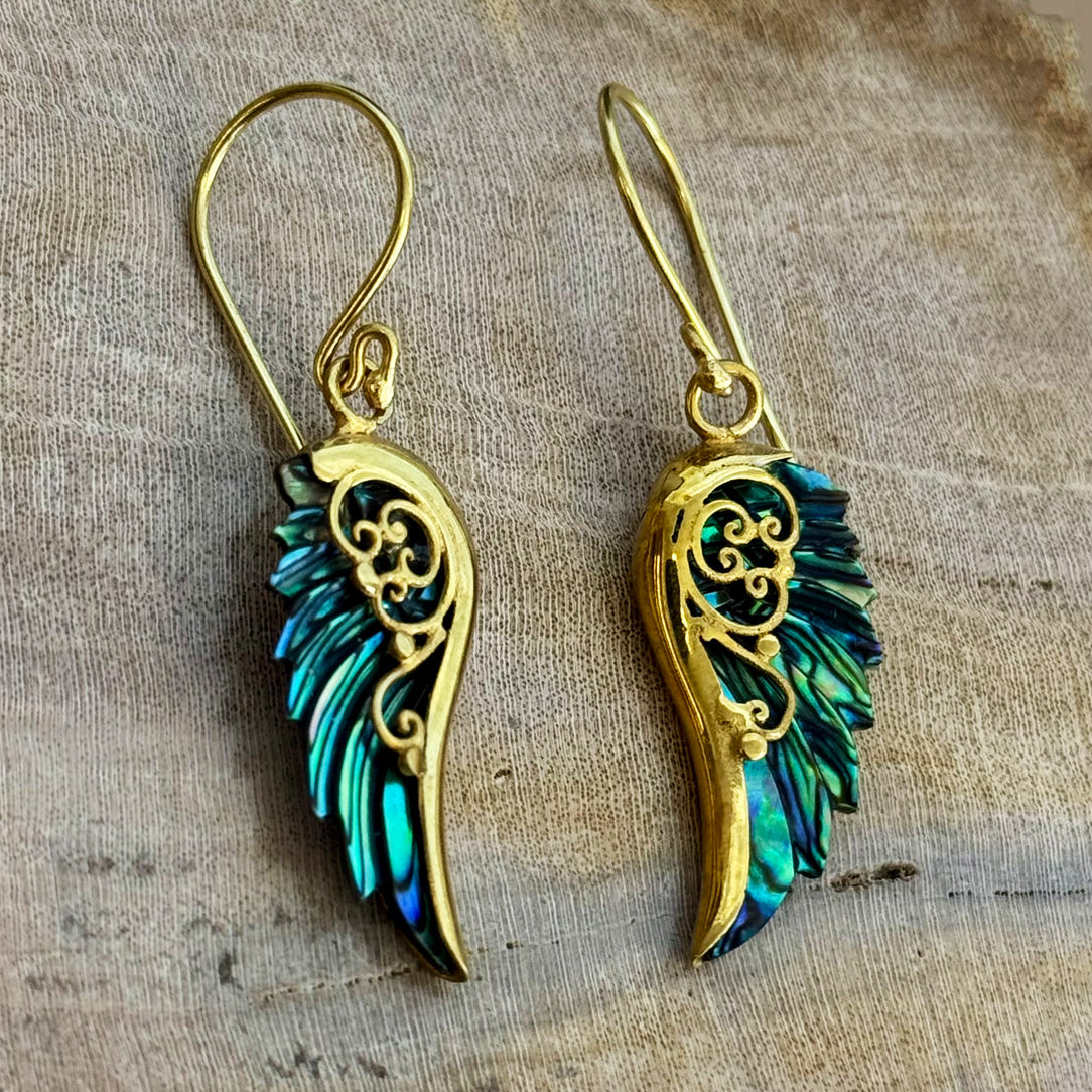 Helaena Mini Wings - Brass