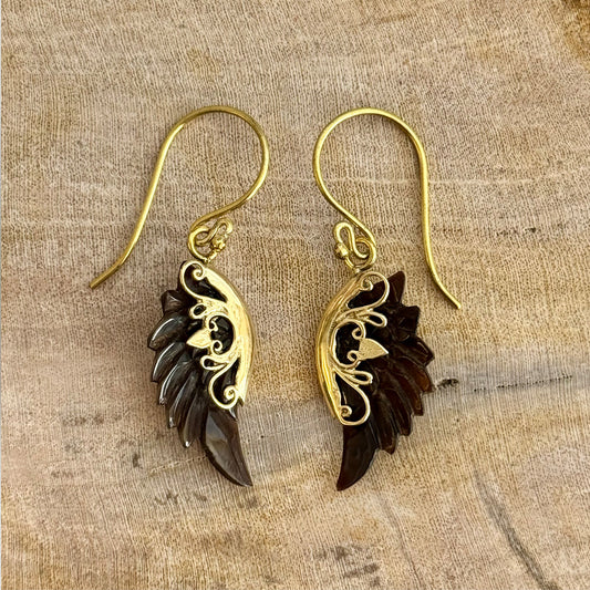 Zolena Mini Feathers - Brass