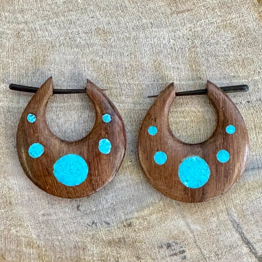 Mateo Hoops  - Wood